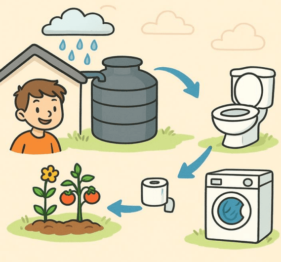 Système de récupération des eaux de pluie pour particuliers et professionnels